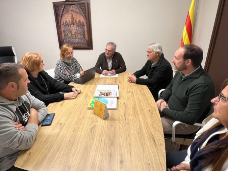 Bergés amb l'Associació de Mocropobles de Catalunya