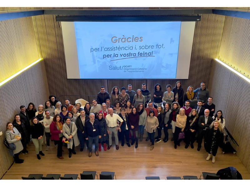 90 professionals de 21 hospitals públics i privats de Catalunya participen a la Jornada de Coordinadors de Trasplantaments organitzada per l¿OCATT