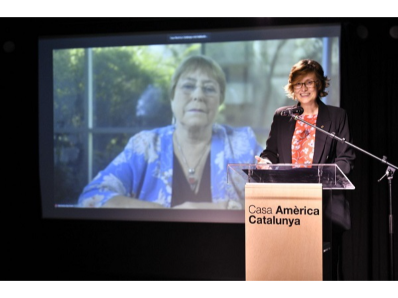 La consellera Serret ha participat en la cerimònia d¿entrega del XX Premi Joan Alsina que concedeix Casa Amèrica Catalunya des de l¿any 2009 