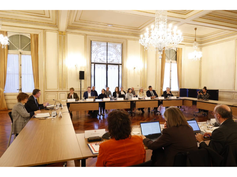 La titular d¿Acció Exterior i Unió Europea ha presidit el Consell de la Catalunya Exterior que ha tingut lloc al Palau de Pedralbes 