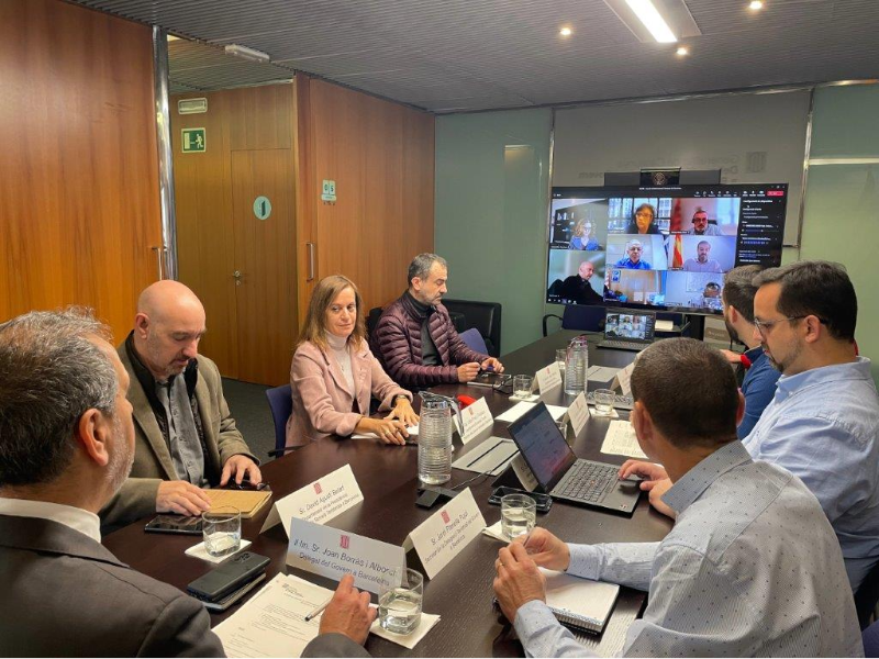 Primera sessió d'enguany del Consell de Direcció de l'Administració Territorial del Govern de la Generalitat a Barcelona