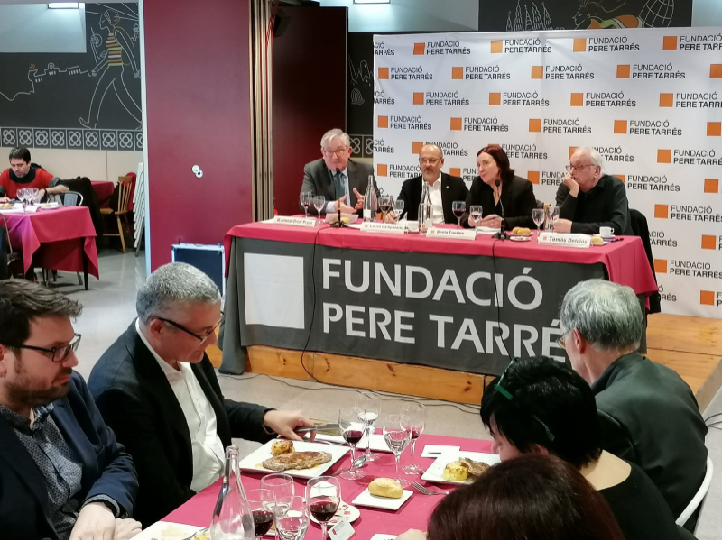 Un moment del Fòrum Social de la Fundació Pere Tarrès