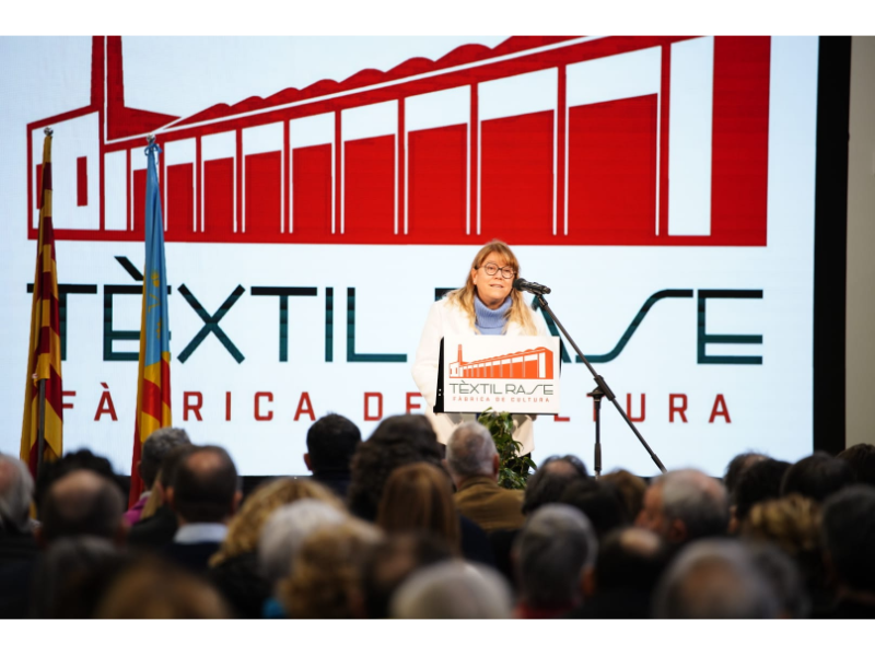 Inauguració de la Fàbrica de Cultura Tèxtil Rase