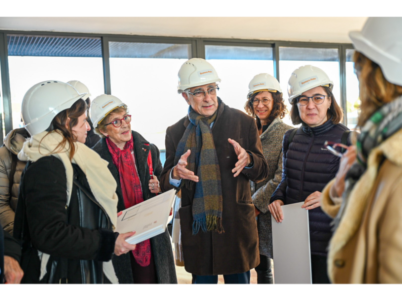 El conseller de Salut, Manel Balcells, ha visitat aquesta tarda el centre que acollirà el Programa Acompanya¿m a Lleida. 