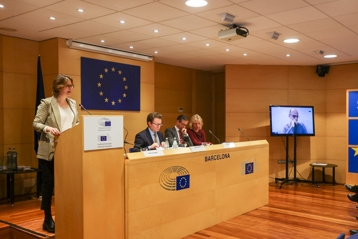 La consellera Serret ha participat en la presentació del mapa 'Next Generation a prop teu' impulsat per la Comissió Europea a Barcelona