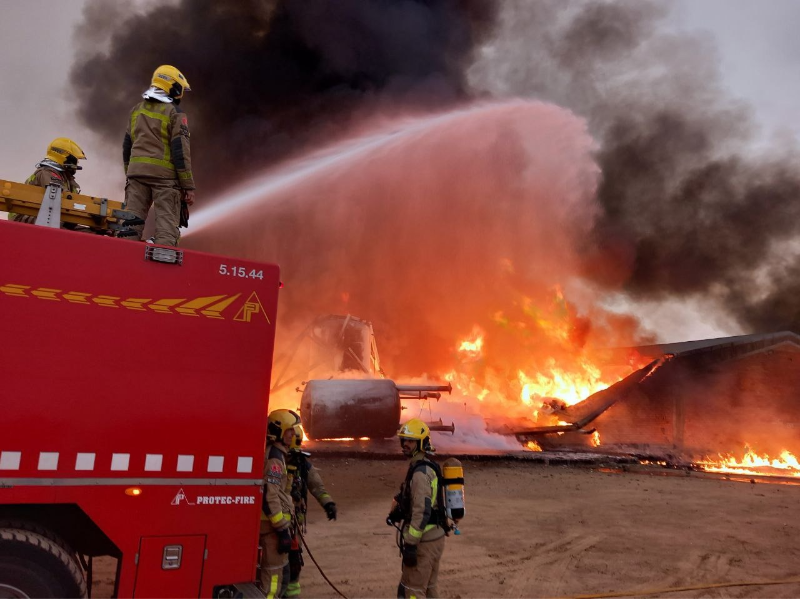 incendi industria Odena