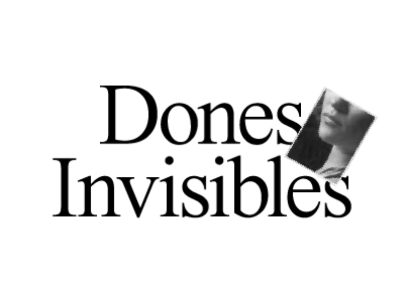 Imatge gràfica Dones Invisibles