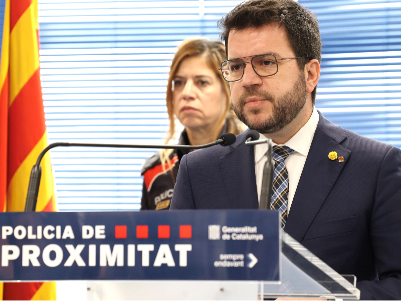 El president Aragonès ha presentat el model de comissaria de proximitat de Mossos