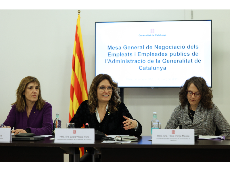 Mesa general de negociació dels empleats públics de la Generalitat