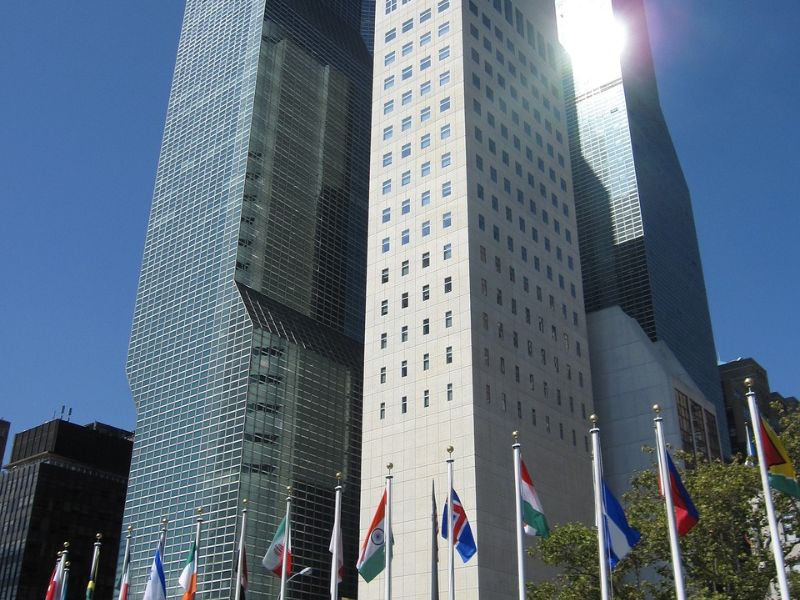 Imatge de recurs de la seu de Nacions Unides a Nova York