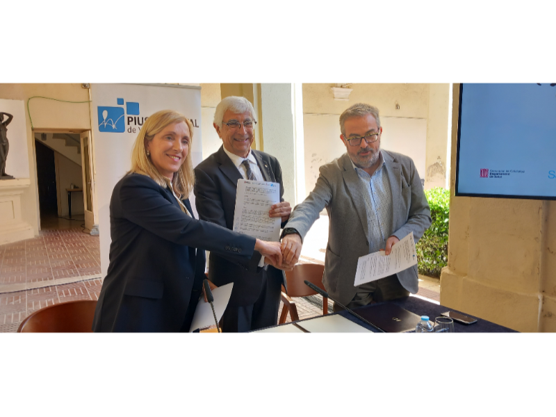 Salut i Ajuntament de Valls signen el conveni per a la construcció d'un parc sanitari