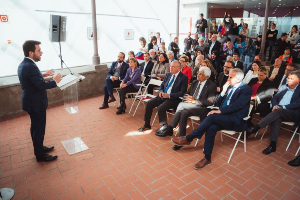 El president Aragonès presenta el projecte del Barri del Carme de Reus (foto: Arnau Carbonell)