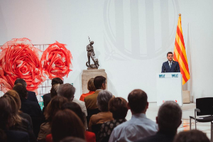 El president Aragonès al "Pròleg de Sant Jordi"