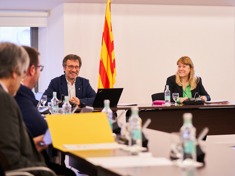 La consellera Garriga president una nova reunió de la Comissió Tècnica de Política Lingüística