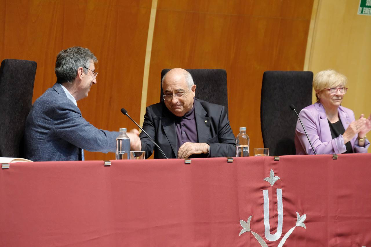 Presa de possessió del rector de la Universitat de Lleida (UdL)