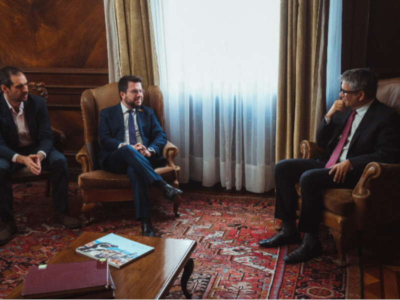 President Aragonès meets with Chilean Government Ministers of Finance and Economy 