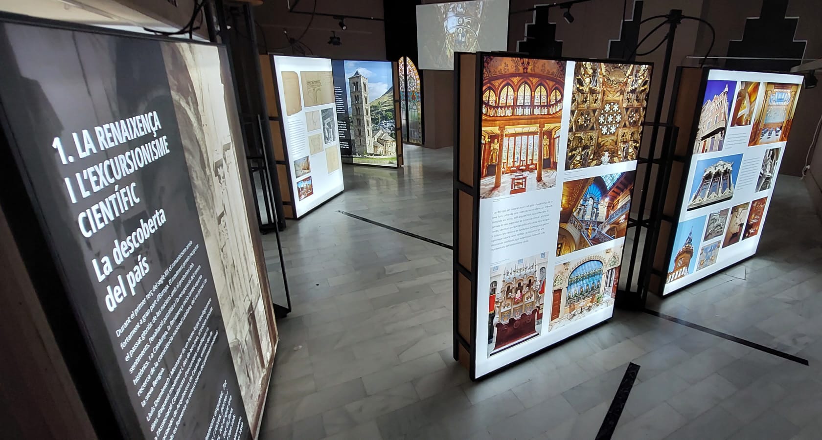 Imagen del artículo Una exposició a Canet de Mar analitza la influència del patrimoni antic català en l'obra de l'arquitecte Lluís Domènech i Montaner
