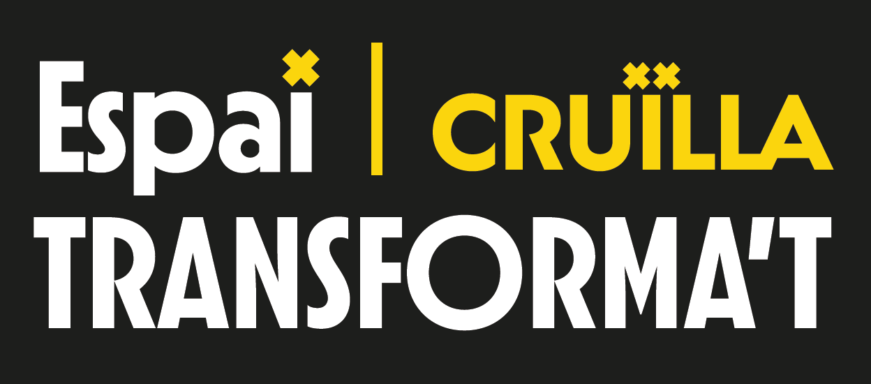 Logotip de l'Espai Transforma't al Cruïlla 2023.