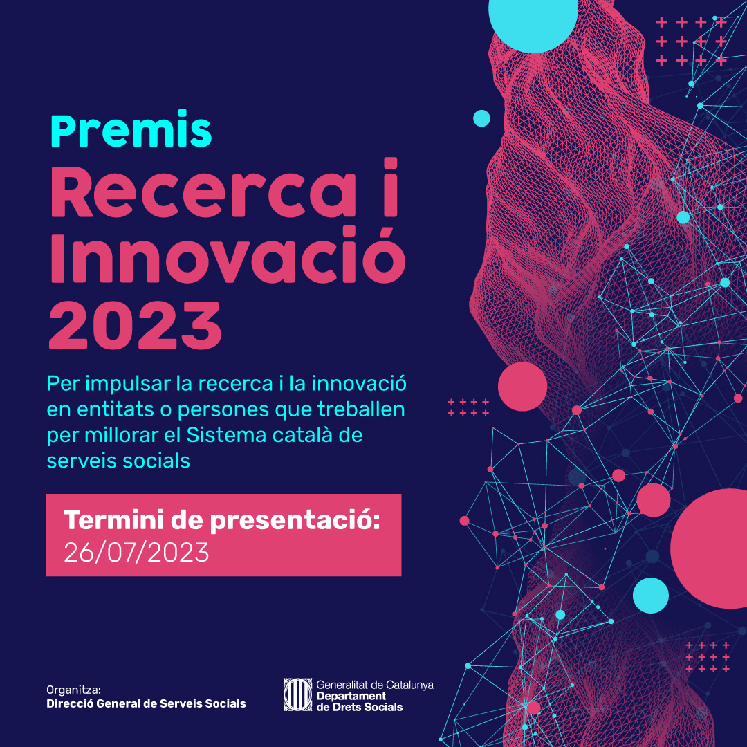 Imagen del artículo Drets Socials obre la convocatòria dels Premis Recerca i Innovació en serveis socials bàsics 2023