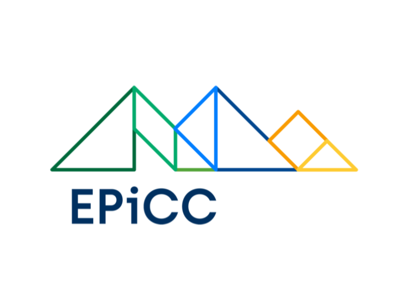 Imatge del logotip de l’Estratègia Pirinenca de Canvi Climàtic (EPiCC) 
