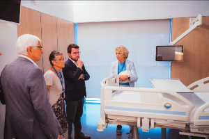 Imagen del artículo El president Aragonès i el conseller Balcells visiten el PRBB i l'Hospital del Mar