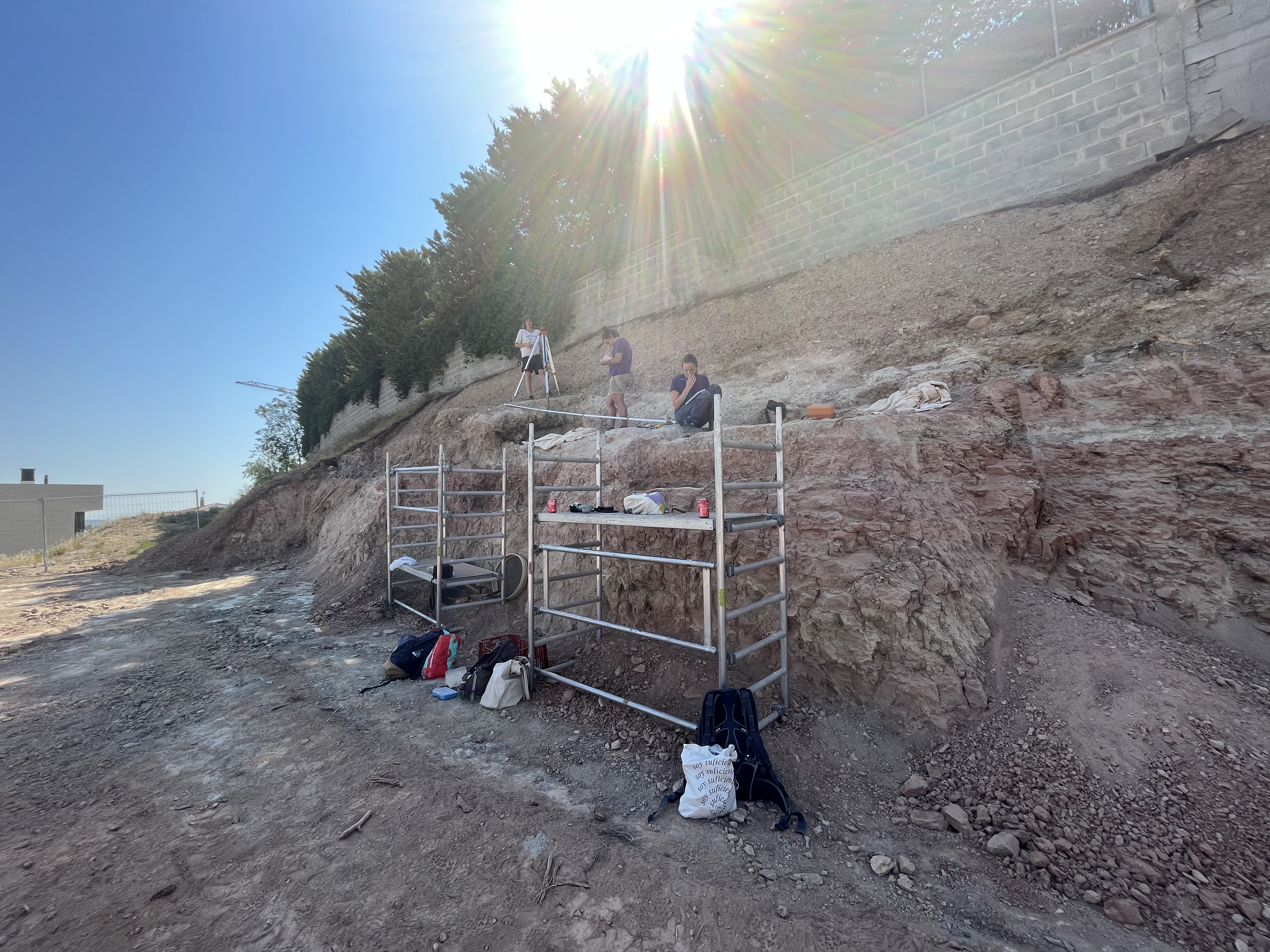 Excavacions de les fosses comunes del jaciment de les Roquetes de Tàrrega 