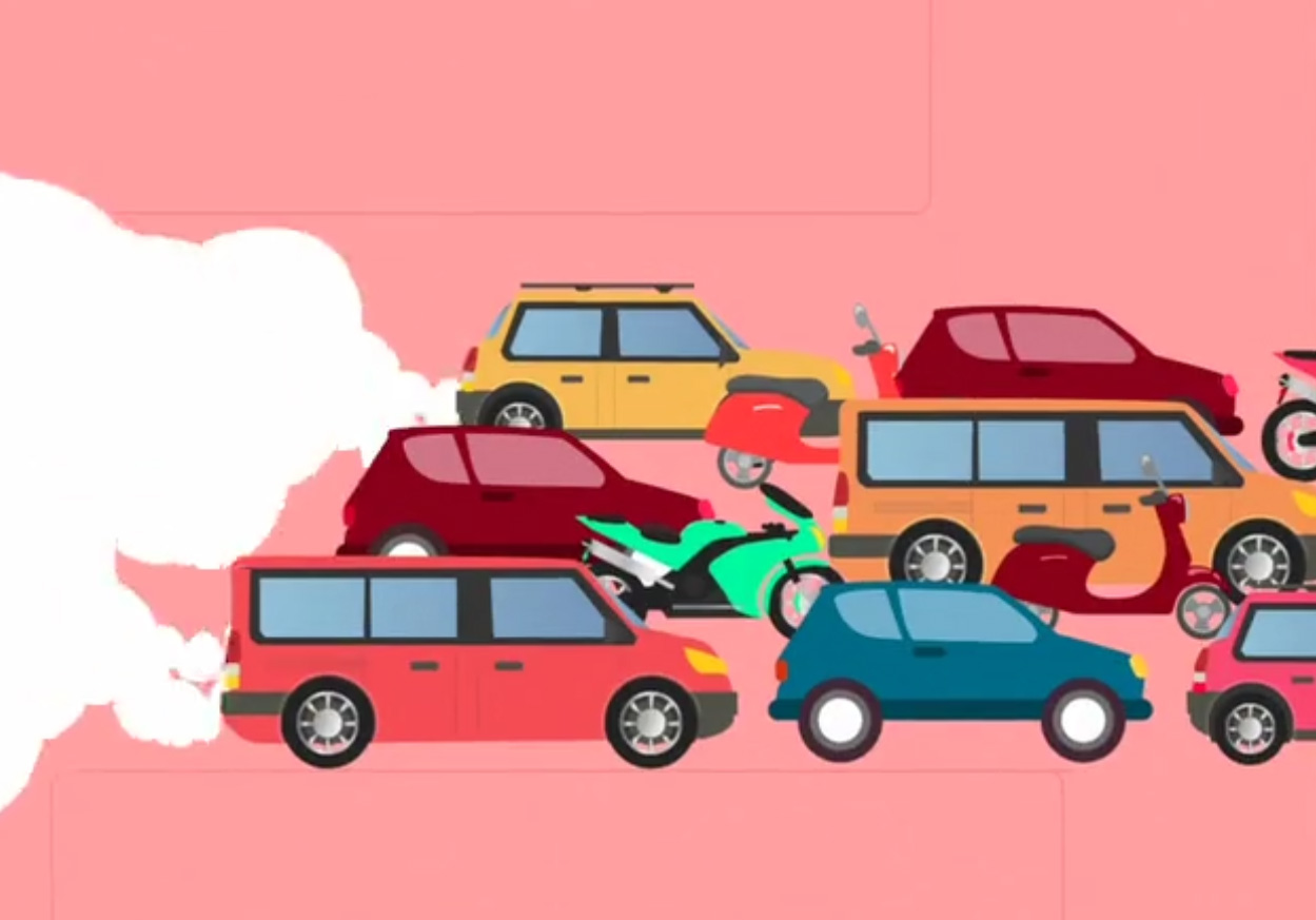 Infografia de cotxes contaminant