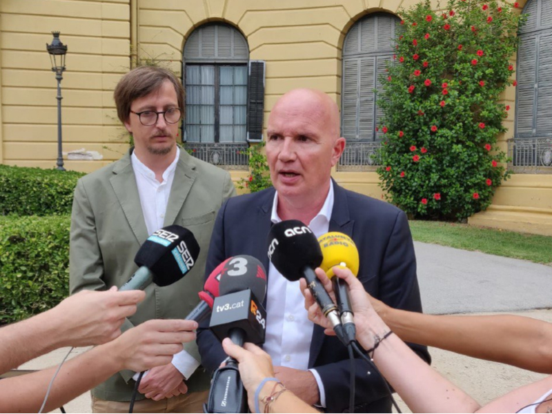 El conseller d¿Acció Climàtica ha anunciat que el Govern estudia recòrrer la tramitació de la línia Grañén-Pierola