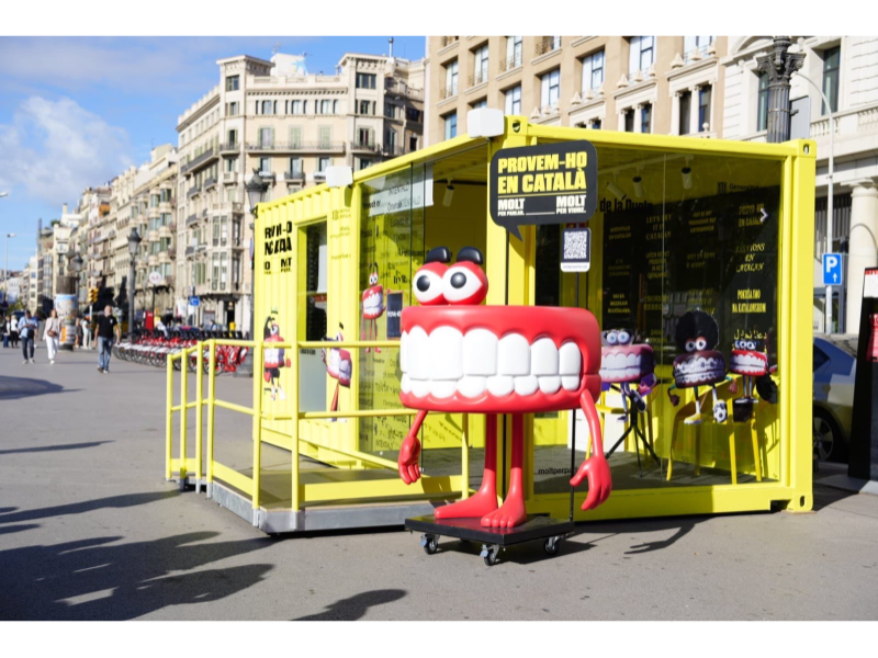 Exterior de la cabina de la Queta