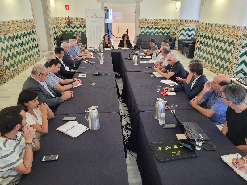 Primera sessió de la comissió territorial de la Taula Nacional de l'Aigua de la vegueria de Girona