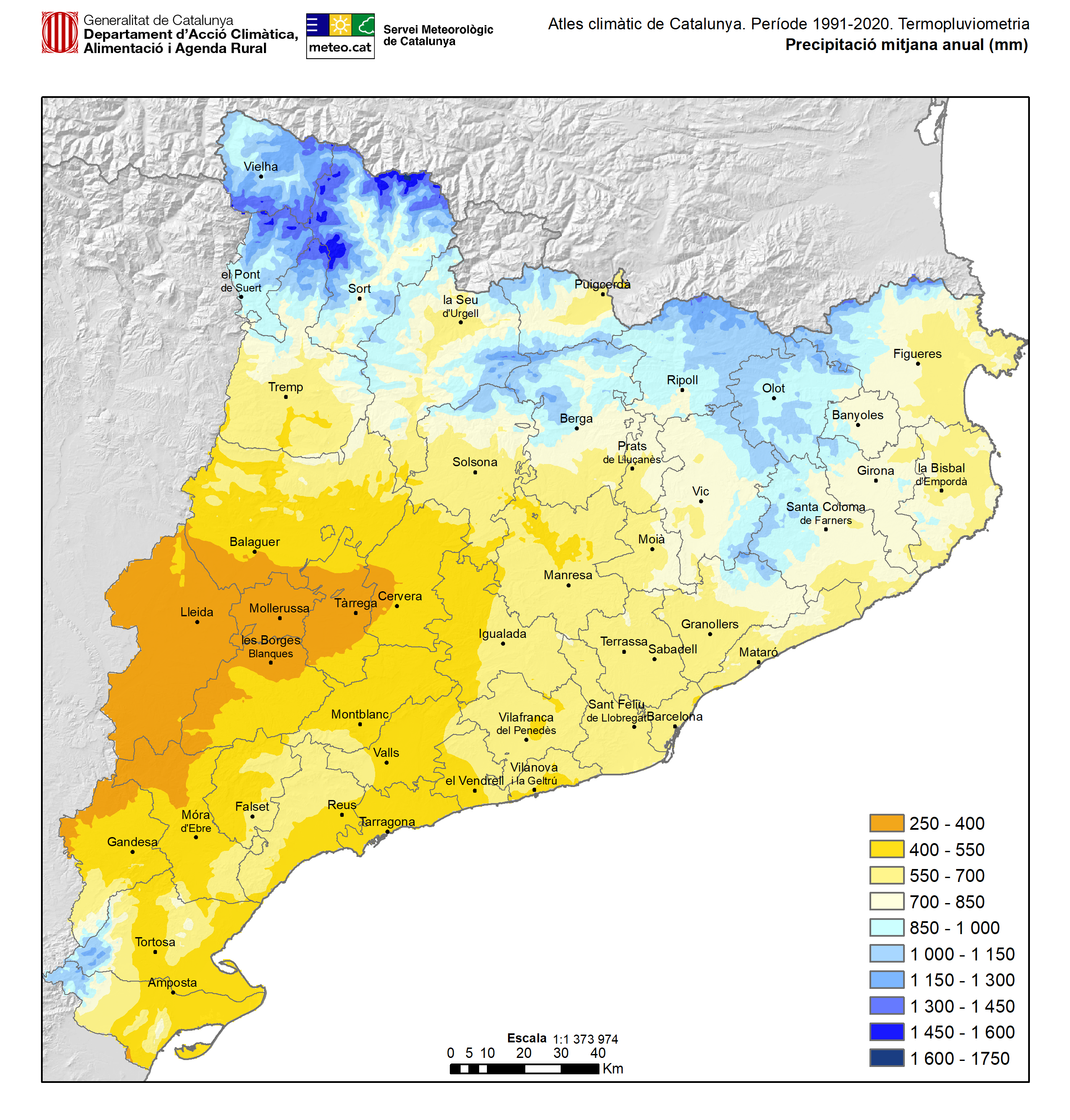 Imagen del artículo El Servei Meteorològic de Catalunya constata que en els darrers 30 anys Catalunya és més càlida i més àrida