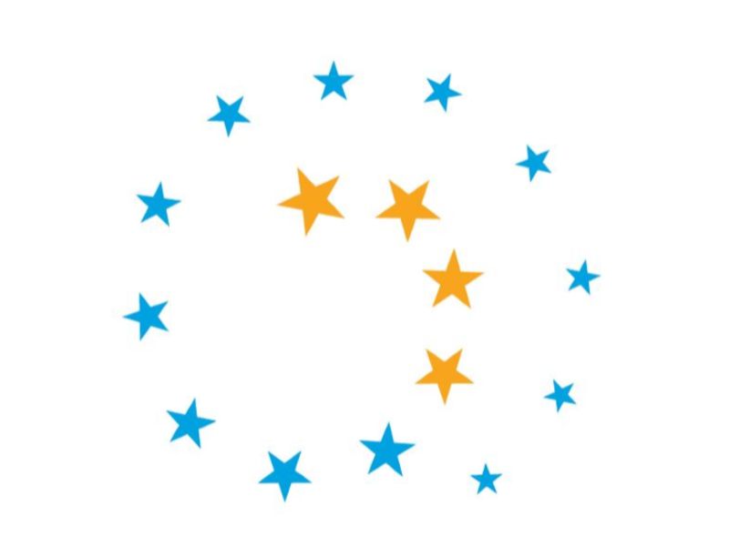 Logotip de la xarxa de cooperació interregional Quatre Motors per a Europa (4ME)