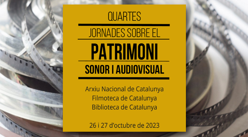 Imagen del artículo Tot a punt per a les Quartes Jornades sobre el Patrimoni Sonor i Audiovisual