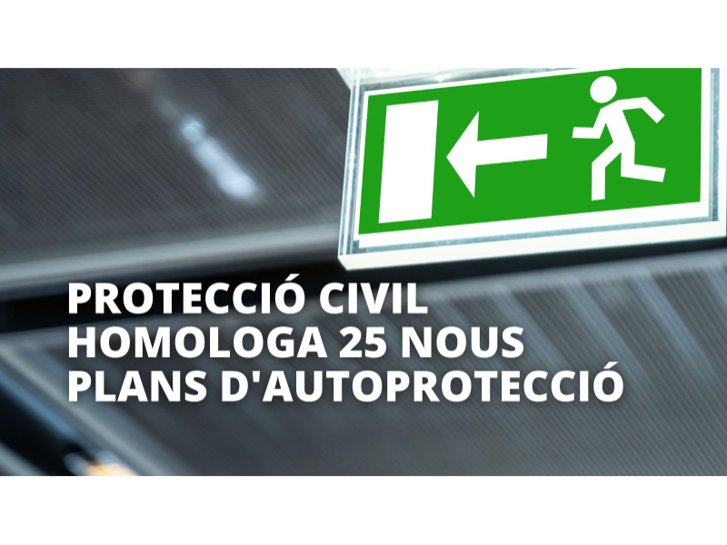 Imagen del artículo Protecció Civil homologa 25 nous plans d'autoprotecció, entre els quals el del servei del Trambesòs