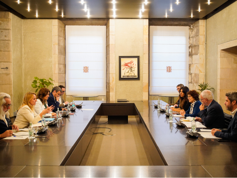 Reuneix amb la Taula d'entitats del Tercer Sector Social de Catalunya
