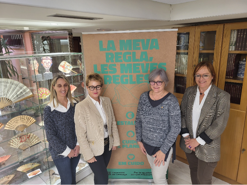 Primera sessió de formació a Lleida sobre productes menstruals reutilitzables