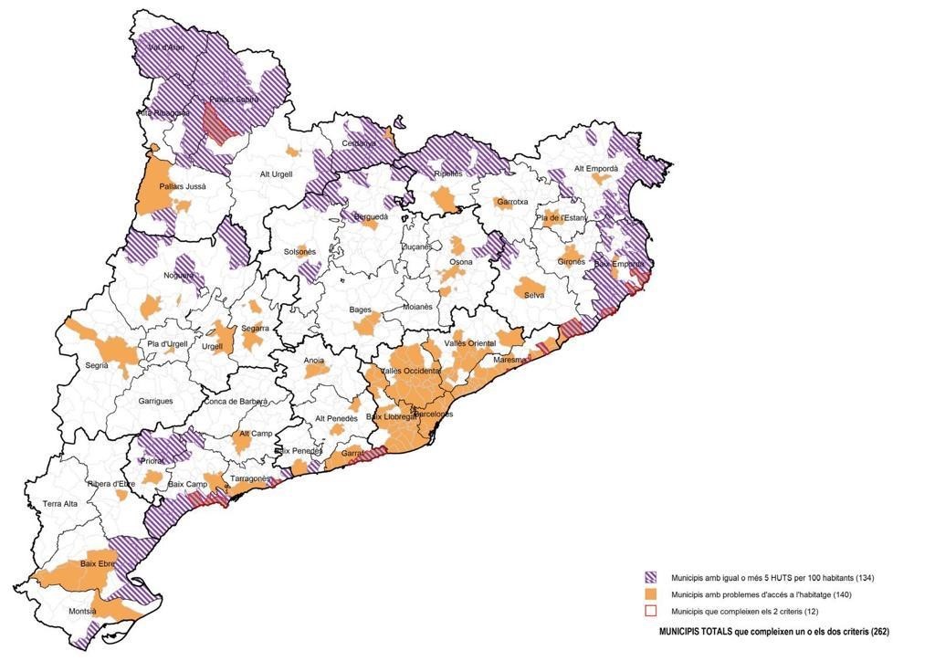 Imagen del artículo El Govern regula els habitatges d'ús turístic en 23 municipis del Camp de Tarragona amb un règim de llicència urbanística prèvia