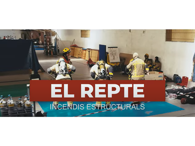 Imagen del artículo Èxit en les inscripcions de bombers i bomberes a l'activitat pràctica i formativa 'El Repte d'Incendis Estructurals'
