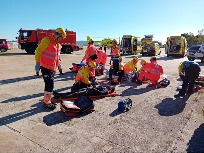 Imagen del artículo L'Aeroport de Sabadell i Protecció Civil de la Generalitat organitzen un simulacre d'accident aeri