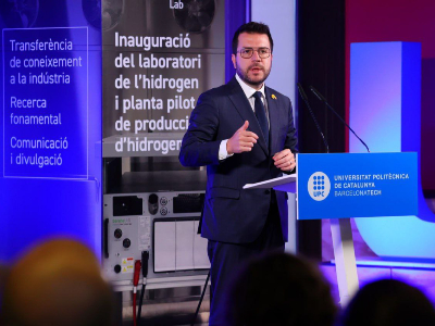 El president durant la presentació del projecte. Autor: Rubén Moreno
