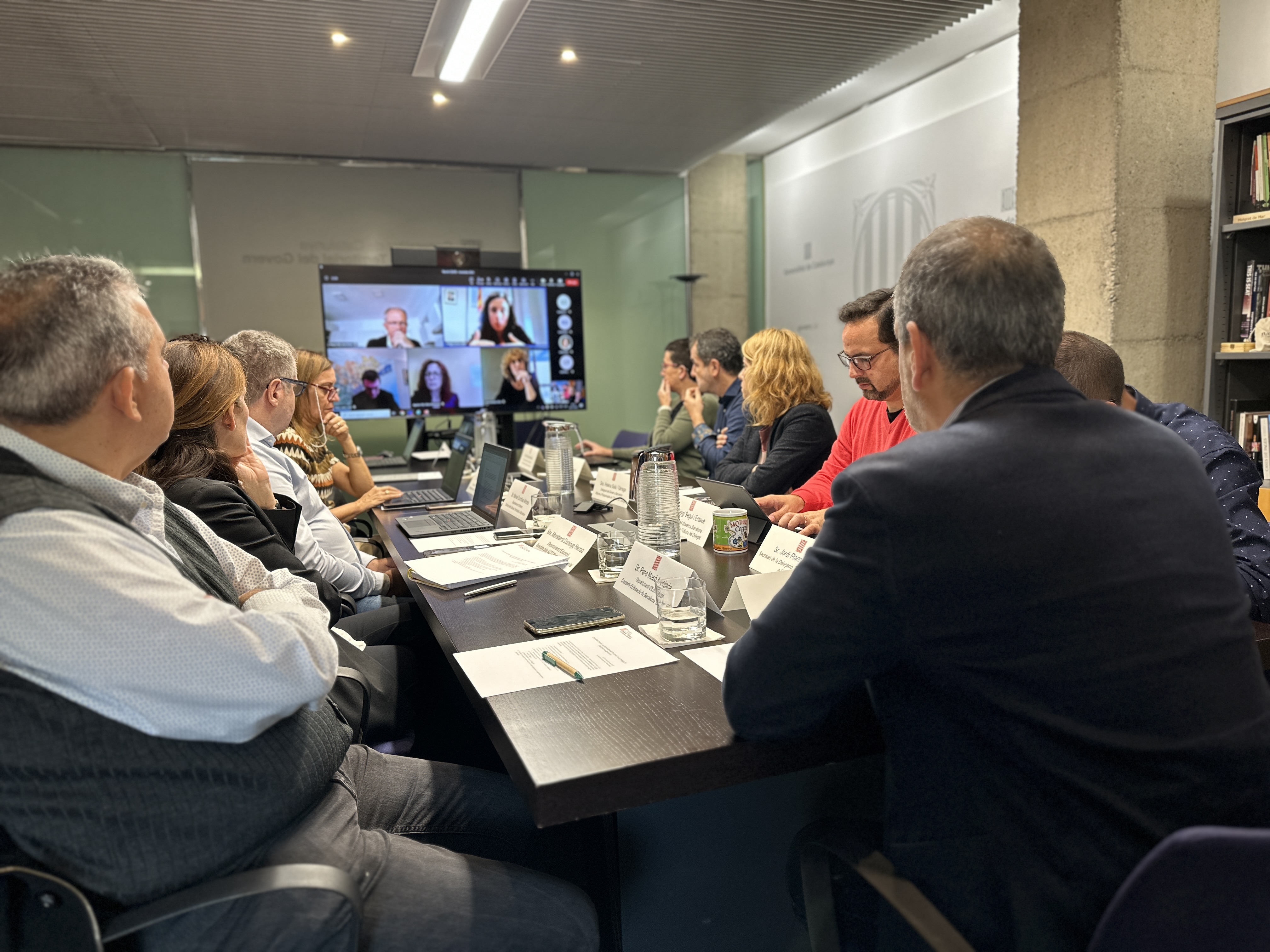 Consell de Direcció de l'Administració Territorial de la Delegació del Govern a Barcelona, el 14 de novembre