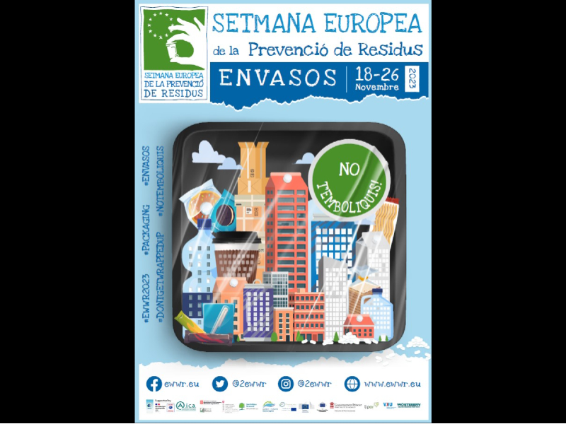 Cartell de la Setmana Europea de la Prevenció de Residus.