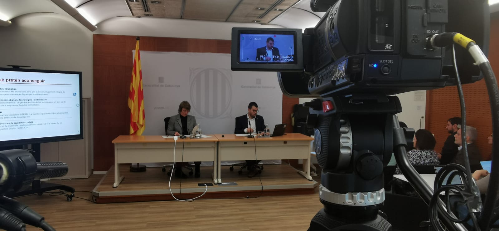 Presentació del desplegament del Pla d'Educació Digital de Catalunya