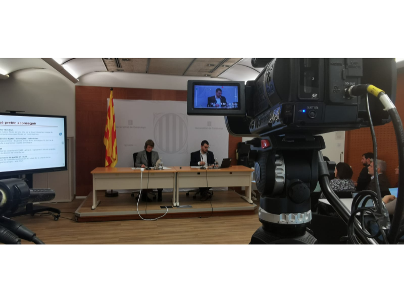 Presentació del desplegament del Pla d'Educació Digital de Catalunya