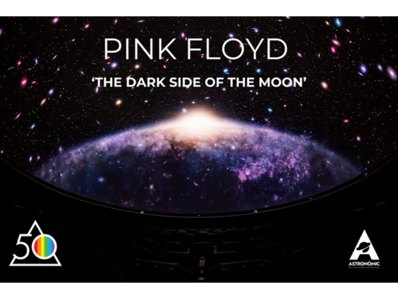Imagen del artículo El Parc Astronòmic del Montsec projecta 'The Dark Side Of The Moon' de Pink Floyd en commemoració del 50è aniversari del disc