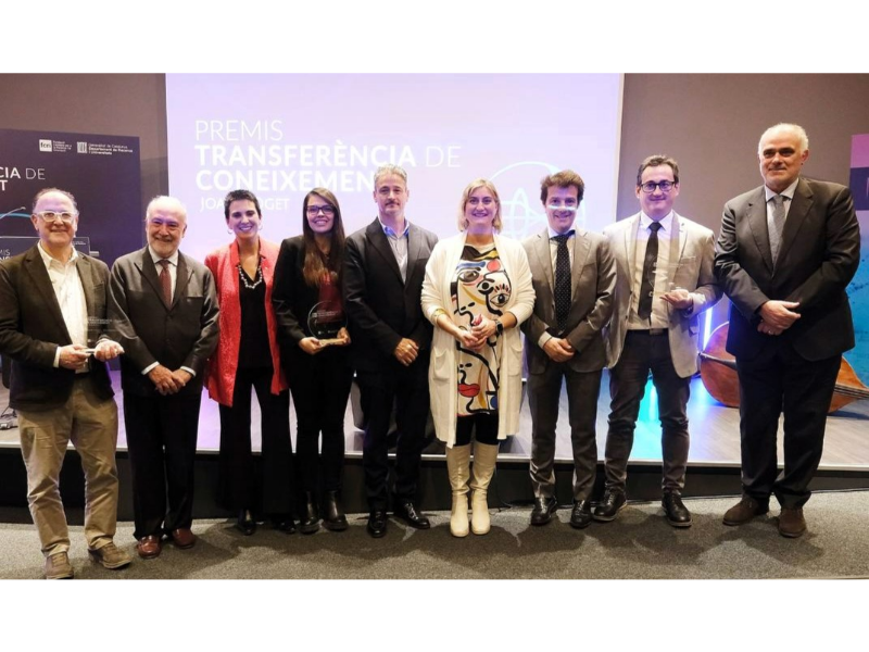 Imagen del artículo La segona edició dels Premis Joan Roget a la Transferència de Coneixement reconeixen tres casos d'èxit del sistema català de recerca