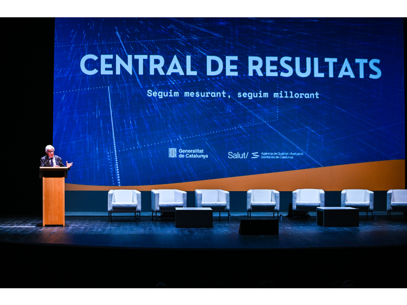 Salut presenta la Central de Resultats amb els indicadors del Sistema de Salut de Catalunya dels darrers anys