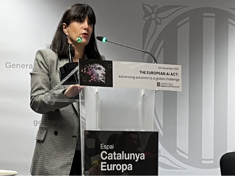 Imagen del artículo El Govern presenta a Brussel·les l'estratègia catalana d'IA i advoca per un marc regulador que asseguri els drets digitals de la ciutadania
