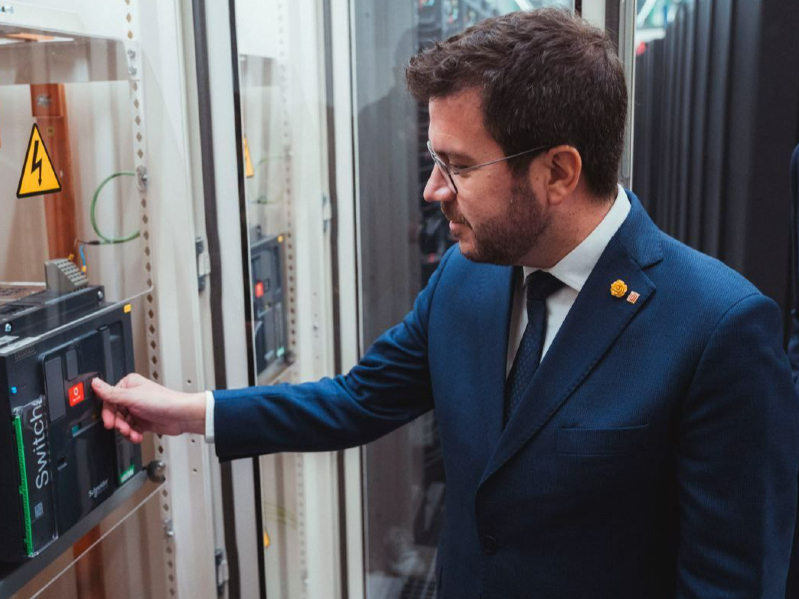  El president de la Generalitat, a la inauguració del supercomputador MareNostrum 5.