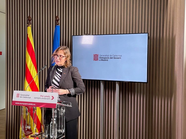 Imagen del artículo Serret, des de Madrid: El 2024 ha de ser l'any de l'oficialitat del català a Europa, i hi donem màxima prioritat